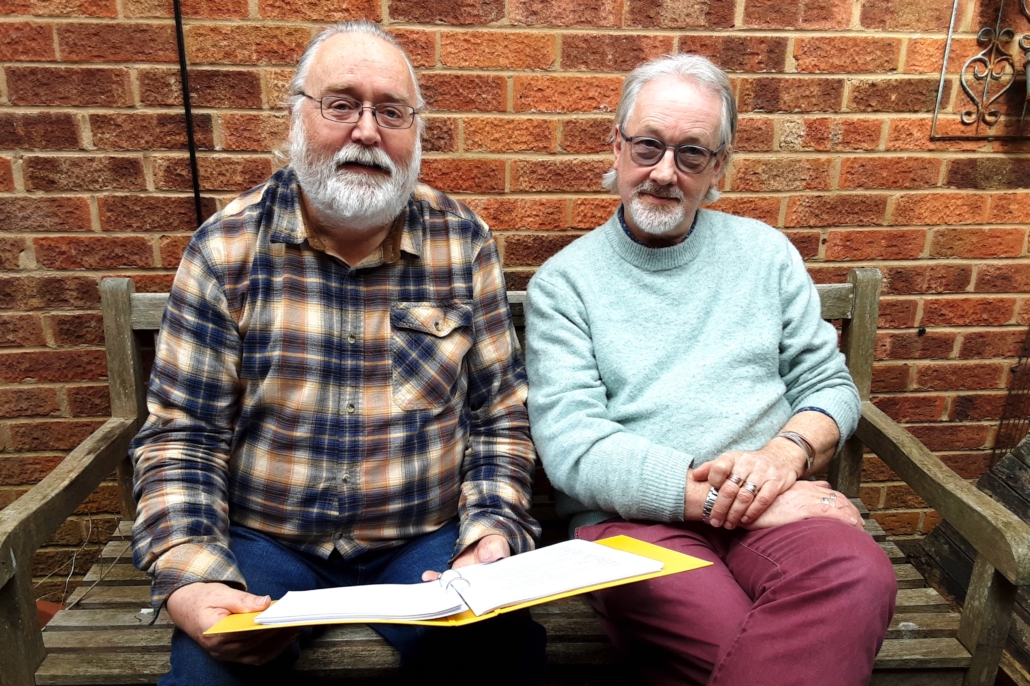 Theatre critics Matthew Salisbury (left) and Nick Le Mesurier join forces to bring a classic to the stage.