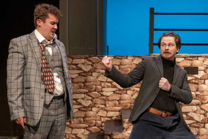 One Man Two Guvnors at The Loft Theatre Leamington Spa