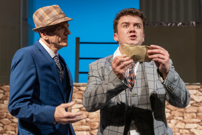 One Man Two Guvnors at The Loft Theatre Leamington Spa